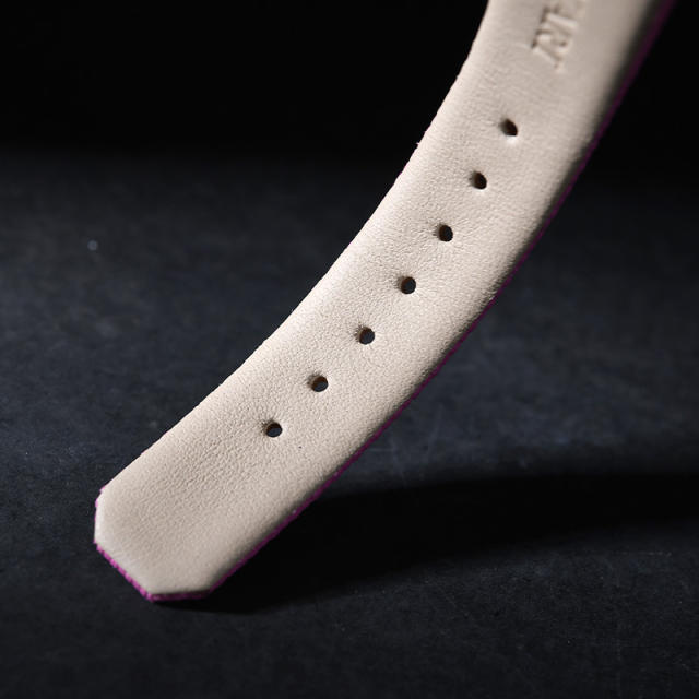 维瑞亚仿真编织纹 皮间胶表带适用于百达翡丽7010R