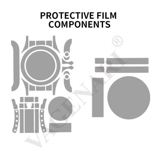 维瑞亚S双色TPU手表保护膜适用劳力士迪通拿皮带款116599 116589