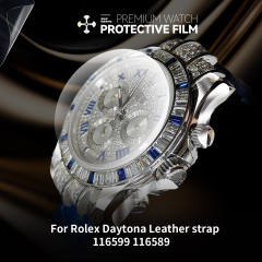 维瑞亚S双色TPU手表保护膜适用劳力士迪通拿皮带款116599 116589