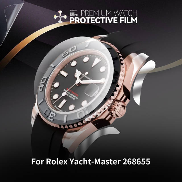 维瑞亚S级双色TPU手表保护膜适用劳力士游艇268655