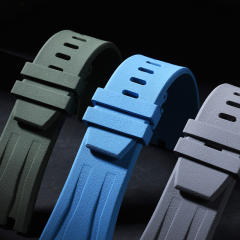 维瑞亚橡胶表带适用于皇家橡树离岸计时系列 44mm