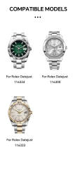 维瑞亚S级双色TPU手表保护膜适用劳力士日志116334/116300/116333