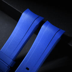 【适用双排字】维瑞亚橡胶表带适用于OMEGA海马300复古41mm系列