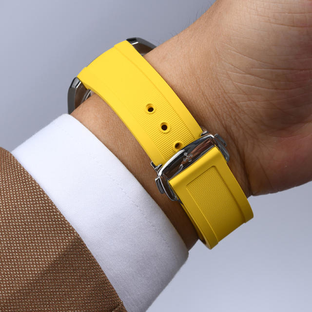 【新款】维瑞亚橡胶表带适用于新海马150米41mm日历6点位置