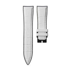 【仿鳄鱼皮纹】维瑞亚VAGENARI橡胶表带适用于积家大师39mm