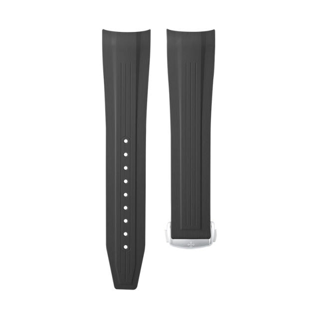 维瑞亚橡胶表带适用于浪琴康卡斯GMT 41mm