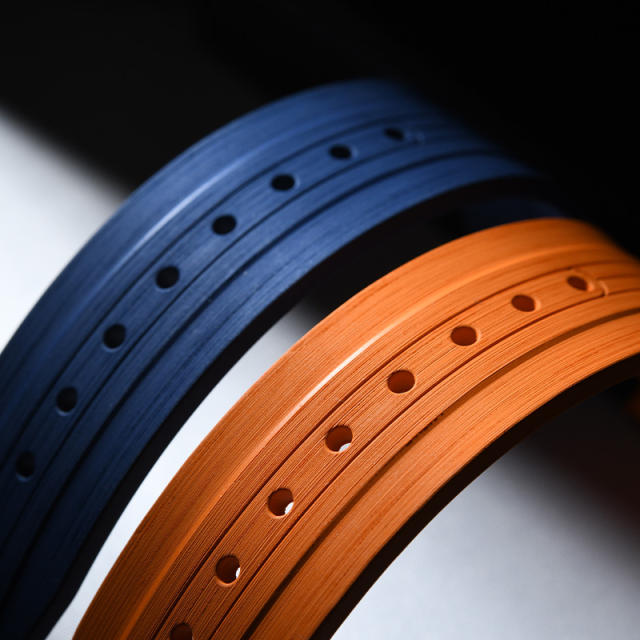 维瑞亚橡胶表带适用于浪琴康卡斯GMT 41mm