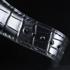 VAGENARI维瑞亚鳄鱼皮表带适用于宇舶刺青二代45mm418