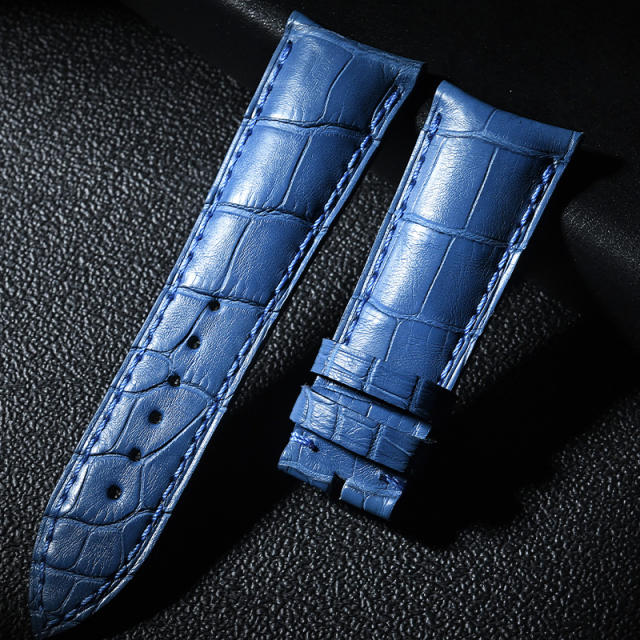 维瑞亚美洲鳄鱼皮表带适用于法穆兰7002 42mm