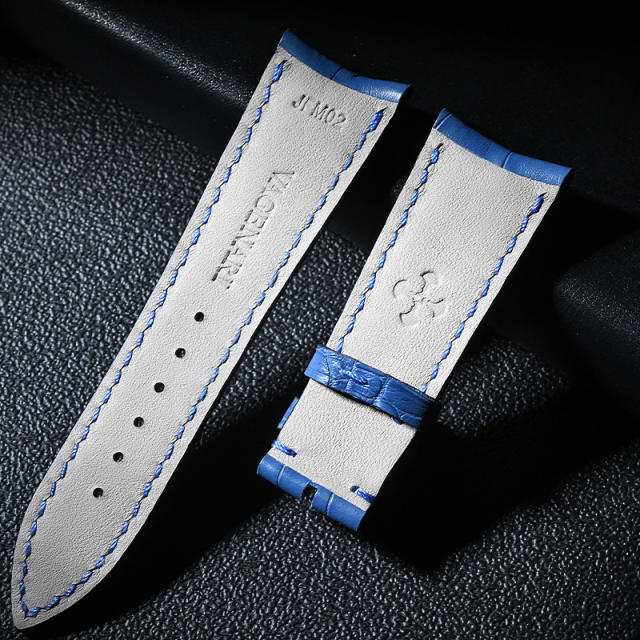 维瑞亚美洲鳄鱼皮表带适用于法穆兰7002 42mm