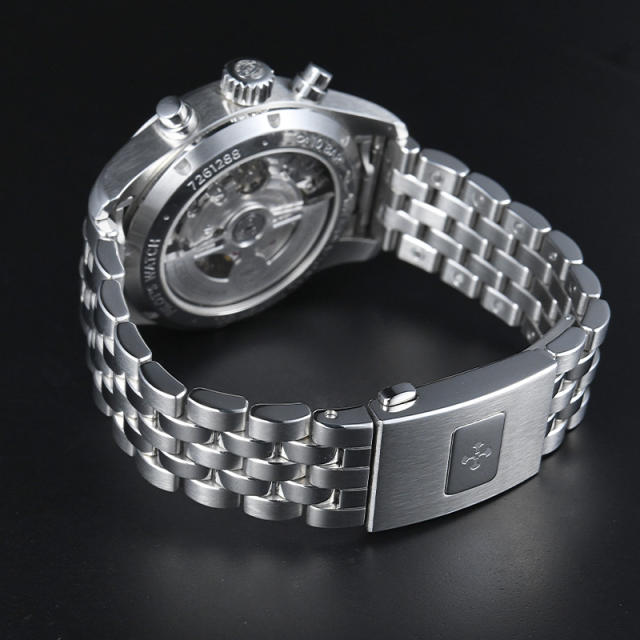 维瑞亚不锈钢表带 一键快拆 适用于万国飞行员计时41mm