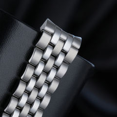 维瑞亚不锈钢表带 一键快拆 适用于万国飞行员计时41mm