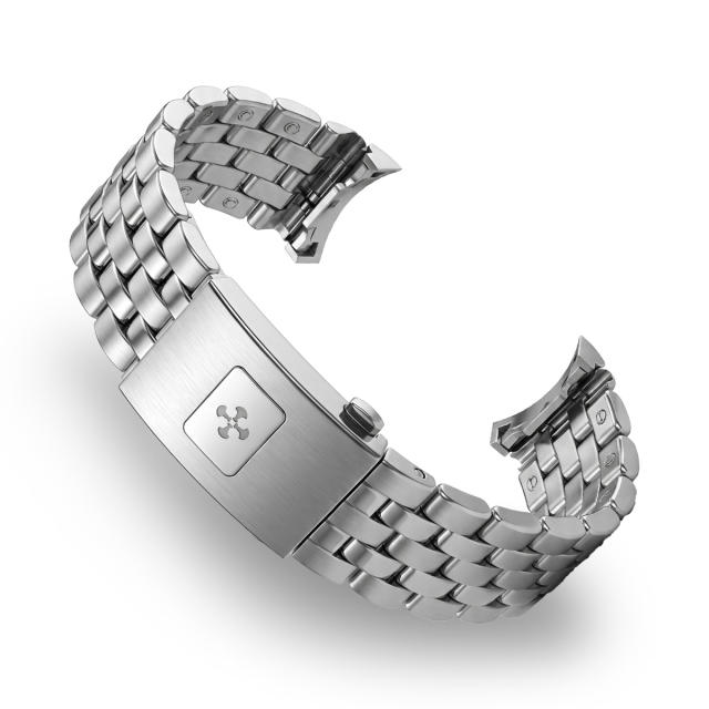 维瑞亚不锈钢表带 一键快拆 适用于万国飞行员计时41mm
