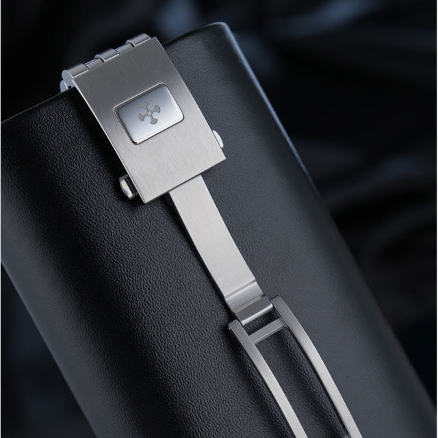 维瑞亚不锈钢表带 一键快拆 适用于万国飞行员计时41mm