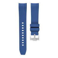 维瑞亚橡胶表带适用于浪琴康卡斯39mm
