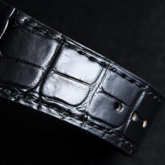 VAGENARI维瑞亚鳄鱼皮表带适用于宇舶刺青二代45mm418