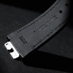 VAGENARI维瑞亚鳄鱼皮表带适用于宇舶刺青二代45mm418