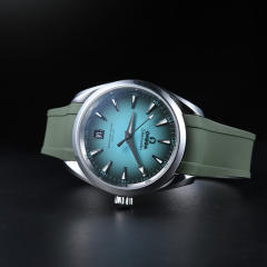 维瑞亚橡胶表带适用于OMEGA海马150M 38mm
