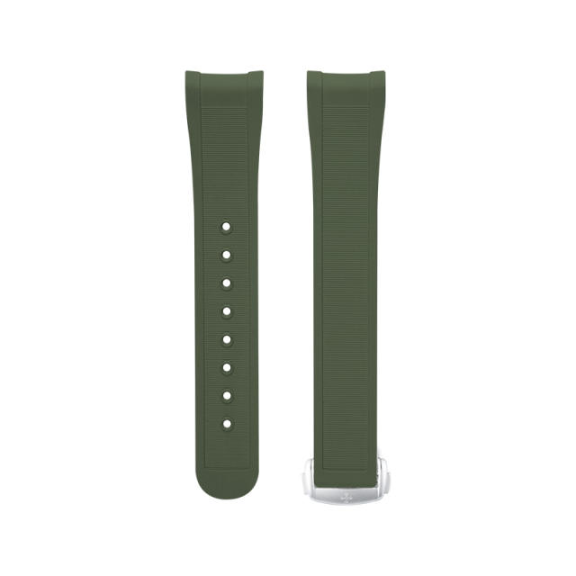 维瑞亚橡胶表带适用于OMEGA海马150M 38mm