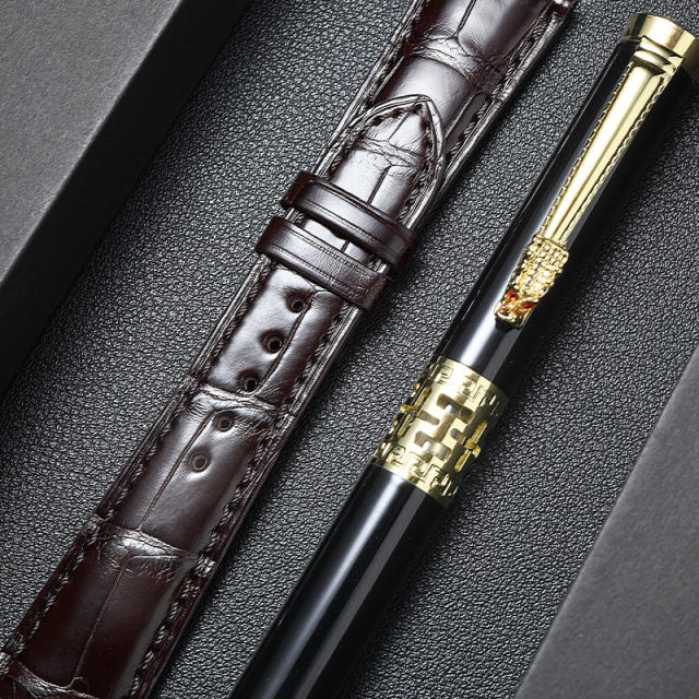 维瑞亚美洲鳄鱼皮适用于百达翡丽REF. 3998