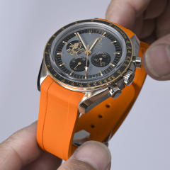 【折叠扣款】 维瑞亚表带适用于欧米茄Speedmaster 超霸3861 42mm