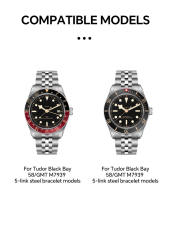 维瑞亚S级手表保护膜适用于帝舵Black Bay 58/GMT M7939 五珠链款