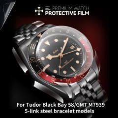 维瑞亚S级手表保护膜适用于帝舵Black Bay 58/GMT M7939 五珠链款
