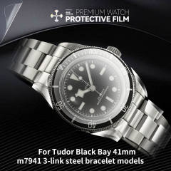 维瑞亚S级手表保护膜适用于帝舵Black Bay 41mm  m7941三板带款