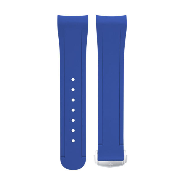 维瑞亚橡胶表带适用于浪琴三代康卡斯42mm