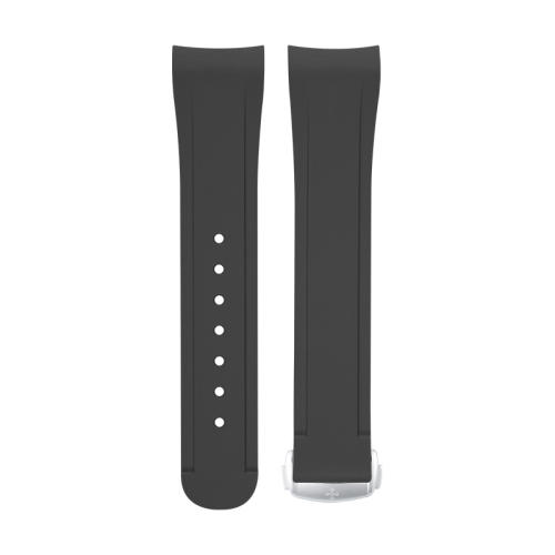 维瑞亚橡胶表带适用于浪琴三代康卡斯42mm