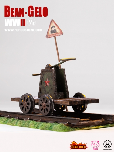 POP COSTUME 1/12 Scene Props Series Rail car rail scene