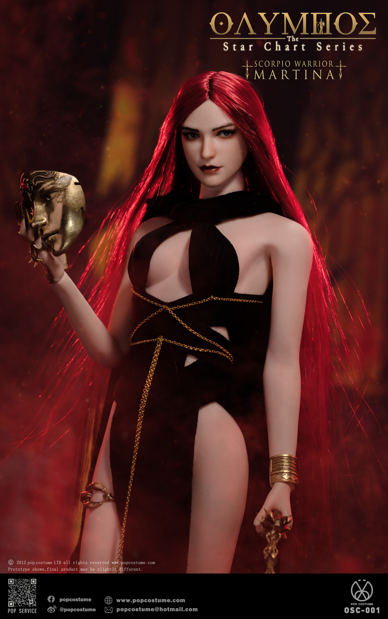 POP COSTUME 1/6 O lympus-The Star Chart Series OSC-001 Scorpion