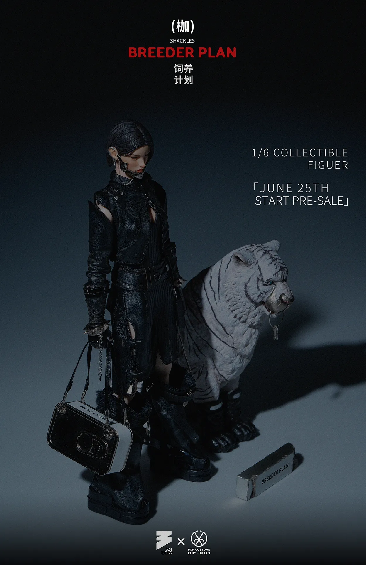 POPCOSTUMEX331.STUDIO Breeder Plan Series 1 Shackles