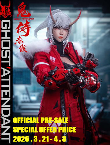 [New Product Release]POP COSTUME GS-002 Ghost Attendant Red Remains Action Figure