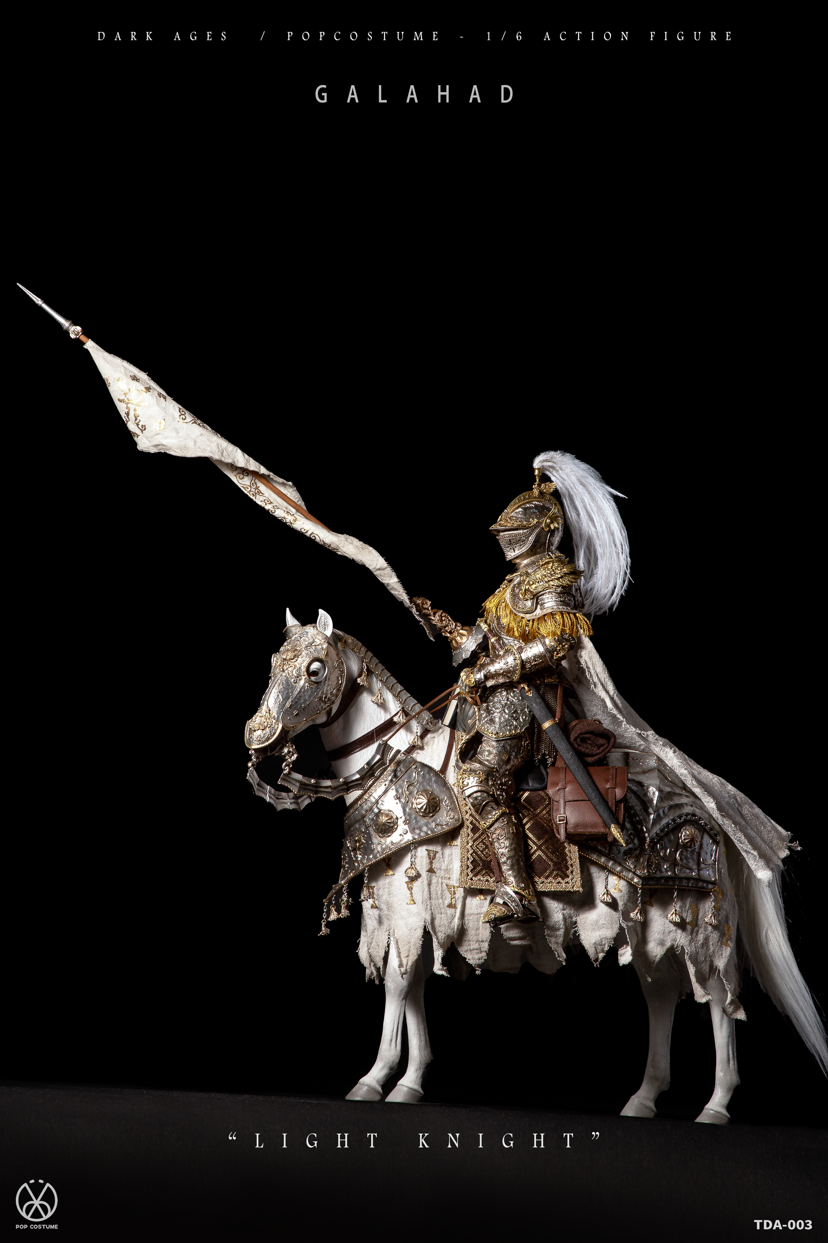 POPCOSTUME 1/6 TDA-003 DARK AGES SERIES Warhorse