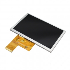 5寸IPS液晶屏 BOE玻璃LCD800*480TTL接口40PIN高亮液晶显示屏 ZC050IA01-500