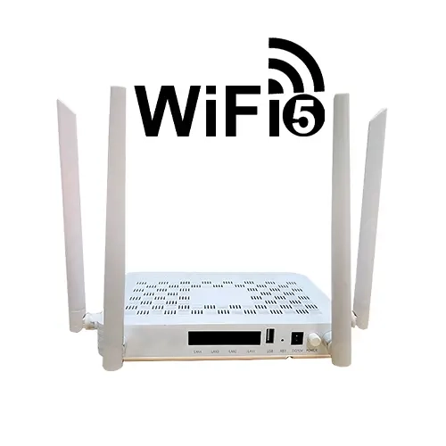 千兆光猫 WIFI 5 4GE GPON ONU EPON 自适应光猫 FC2004C