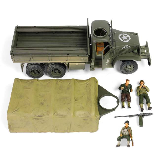 GMC CCKW-353B Cargo Truck(canvas canopy version) U.S. 1st Infantry Division, LST Ship ramp, Weymouth May