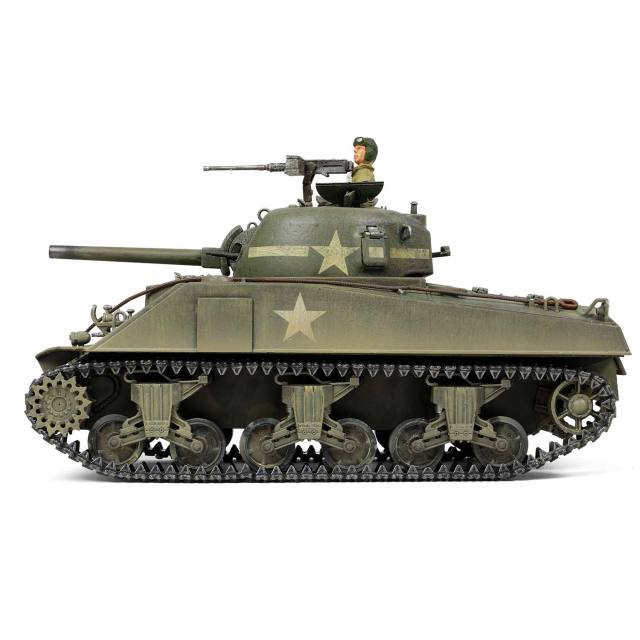 U.S. medium tank Sherman M4A3 (75) Training vehicle, C Company, 10th Tank Battalion, 5th Armored Division, New York, 1943