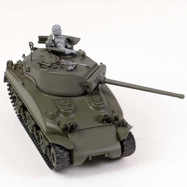 Sherman M4A1 (76) tank 33rd Armored Regiment, 3rd Armored Division, Belgium, Spetember 1944