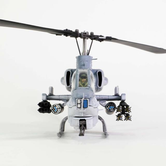 Bell AH-1W "Whiskey Cobra" U.S. Marine Corps Light attack helicopter (NTS exhaust nozzle) Squadron 167, "9/11 tribute", Camp Bastion, Afghanista, December