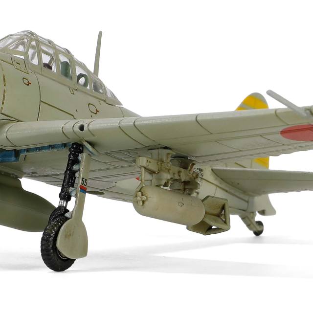 1/72 日军三菱A6M2 "零式" （21型） 战斗机 1941年珍珠港，日本帝国海军赤城号航空母舰，第二中队第1部队，板谷茂