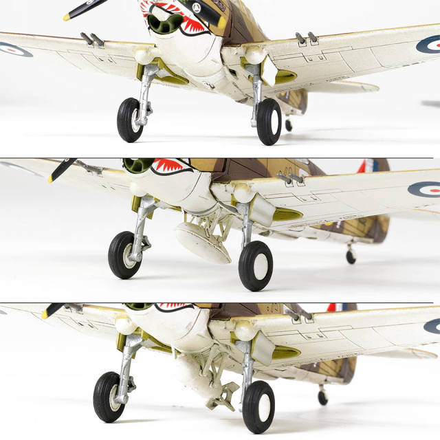 Curtiss P-40B / Tomahawk Mk IIB 112 Squadron (Royal Air Force), AK402, GA-F, North Africa, October