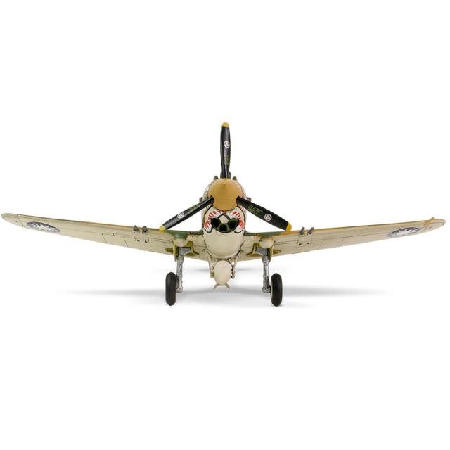 Curtiss P-40B / HAWK 81A-2  3rd Pursuit Squadron, American Volunteer Group, P-8127, Serial : 47, China, June  (flown by R.T. Smith)