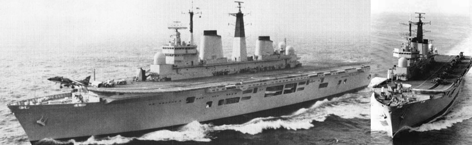 英国无敌号(R05)轻型航空母舰(水线版) 1982年福克兰群岛战役