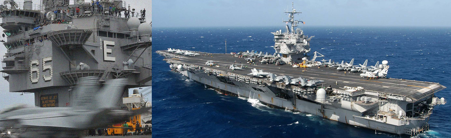 1:700美国海军企业级航空母舰 - 企业号(CVN-65), 水线版 2001年阿富汗 “持久自由行动”