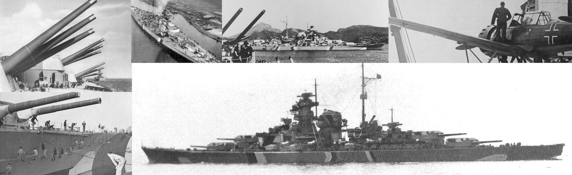 俾斯麦号战舰  水线版 1941年5月， 丹麦海峡海战