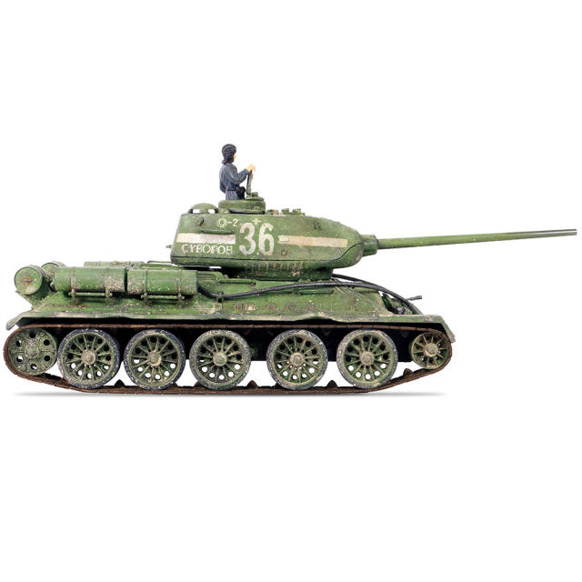 T-34-85 Model 1944 medium tank 55th Guards Tank Bde. 7th Guards Tank Corps, Berlin
