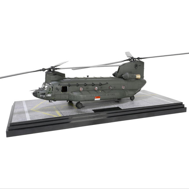 Boeing Chinook CH-47SD helicopter Republic of Singapore Air Force, 127 Squadron, Sembawang Air Base, "HMS Echo medical support", December 18th, 2008