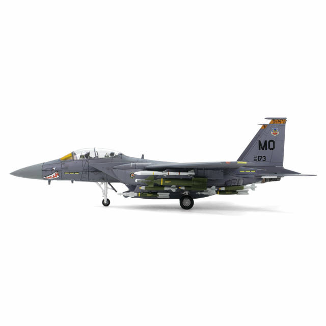 Boeing F-15E Strike Eagle“Shark Mouth”, USAF #87-0173, 391st Fighter Squadron 'Bold Tigers' , 366th Fighter Wing, U.S.A.F Mountain Home AFB, Idaho, 2002
